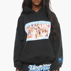 Boys Lie distressed hoodie